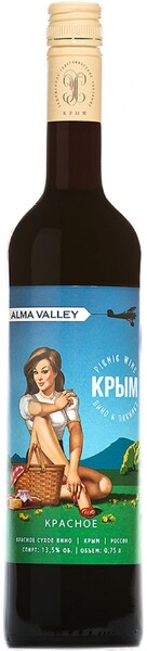 Alma Valley Вино сухое красное 