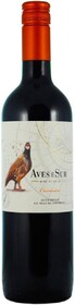 Вино Aves del Sur Carmenere красное сухое, 0,75л