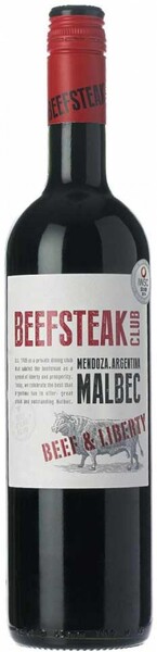 Вино Beefsteak Club Beef & Liberty Malbec красное сухое 0,75 л