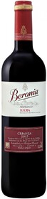 Вино BERONIA CRIANZA красное сухое, 0,75