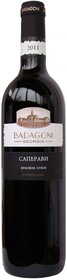 Вино BADAGONI Саперави красное сухое, 0,75л