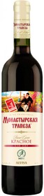 Вино «Монастырская трапеза» столовое красное сухое Россия, 0,7 л