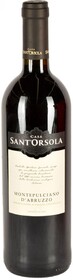 Вино Casa Sant'Orsola Montepulciano D'Abruzzo красное сухое Италия, 0,75 л