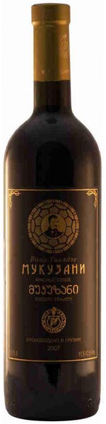 Вино «Вина Тавадзе» Мукузани красное сухое Грузия, 0,75 л