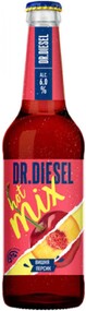 Напиток пивной DR.DIESEL Hot Mix Вишня, персик пастеризованный, 6%, 0.45л Россия, 0.45 L