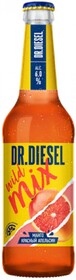 Напиток пивной DR.DIESEL Wild Mix Манго, апельсин пастеризованный, 6%, 0.45л Россия, 0.45 L