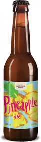 Напиток пивной ВАСИЛЕОСТРОВСКАЯ ПИВОВАРНЯ Pineapple Ale нефильтрованный непастеризованный осветленный, 6,9%, 0.33л Россия, 0.33 L