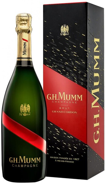 Игристое вино G.H.Mumm Grand Cordon, в подарочной упаковке, 0.75 л