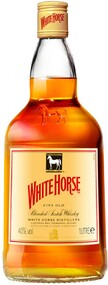 Виски WHITE HORSE купажированный, 40%, 1л Россия, 1 L