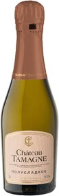 Вино Chateau Tamagne белое игристое полусладкое 10.5-12.5% 0.2л