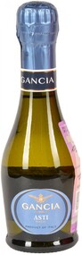 Вино игристое GANCIA ASTI Пьемонт DOCG белое сладкое, 0.2л Италия, 0.2 L