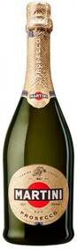 Вино игристое MARTINI Prosecco белое сухое, 0.75л Италия, 0.75 L