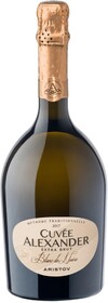 Игристое вино Aristov Cuvee Alexander Blanc de Noire белое экстра брют Россия, 0,75 л