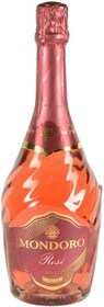 Игристое вино Mondoro Rose розовое полусладкое Италия, 0,75 л