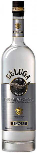 Водка BELUGA Noble 40%, 1л Россия, 1 L