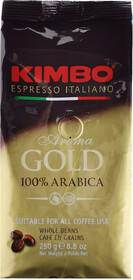 Kimbo Aroma Gold 100% Arabica кофе в зернах, 250 г