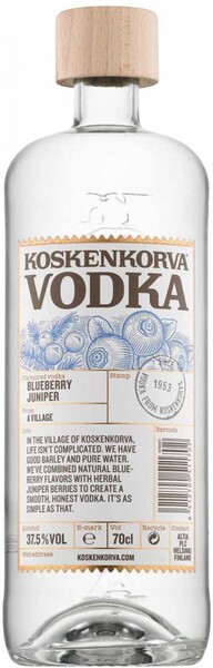 Водка Koskenkorva Blueberry Juniper 0.7 л