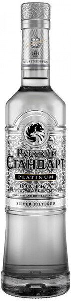 Водка «Русский Стандарт» Platinum Россия, 0,5 л
