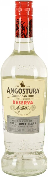Ром ANGOSTURA Резерва выдержанный алк.37,5% Тринидад,Тобаго, 0.7 L