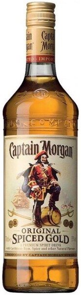 Ром Captain Morgan Spiced Gold в подарочной упаковке Великобритания, 0,7 л