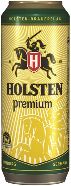 Пиво Holsten Premium 4.8% 0.45л