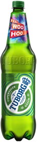 Пиво светлое TUBORG Green фильтрованное пастеризованное, 4,6%, 1.35л Россия, 1.35 L