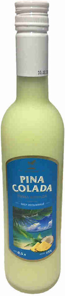 Ликер эмульсионный Пина Колада 15% 0,5л (ТЧН!)