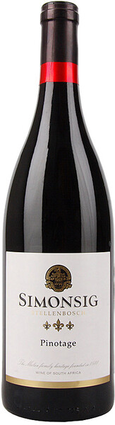 Вино Pinotage Stellenbosch WO Simonsig 0.75л