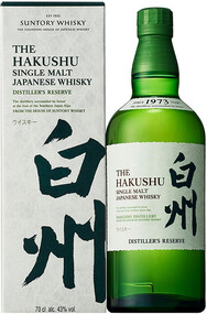 Японский виски Suntory Hakushu Distiller’s Reserve Single Malt, 0.7 L, в подарочной упаковке
