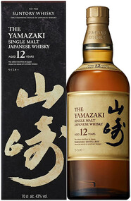 Японский виски Suntory Yamazaki Single Malt, 12 y. o., 0.7 L, в подарочной упаковке