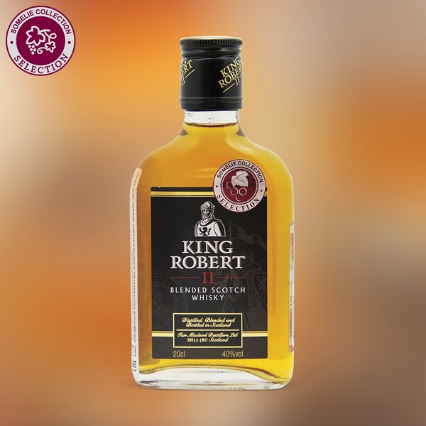 Виски КИНГ РОБЕРТ II 40% 0,2, Великобритания