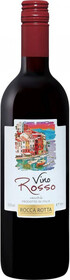 Вино Рокка Ротта Rocca столовое красное полусладкое (Rotta semisweet red table wine), 9-15 %, 0.75л