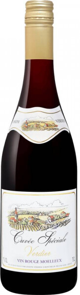 Вино Кюве Спесьаль Вердье красное полусладкое (Cuvee Speciale Verdier rouge moelleux), 11 %, 0.75л