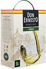 Вино Дон Эрнесто Айрен столовое белое сухое (DON ERNESTO AIREN Blanco Seco), 12%, 3.00л
