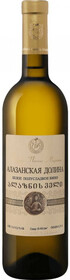 Вино Алазанская долина столовое белое полусладкое, 11,5-12,5 %, 0.75л
