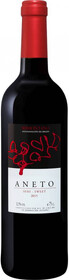 Вино АНЕТО 2015 красное полусладкое (ANETO red semi-sweet), 13,1-15 %, 0.75л