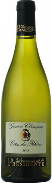 Вино Кот Дю Рон 2018 белое сухое (Cotes du Rhone BLANC), 14%, 0.75л