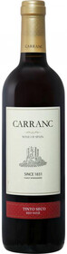 Вино Карранк красное сухое (Carranc red dry), 11-12 %, 0.75л