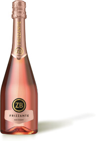Вино ZB Wine Frizzante розовое игристое полусухое 10% 0.75л