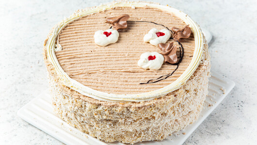 Торт «Киевский» с грецким орехом