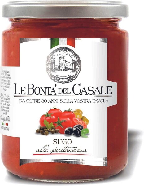 Соус Le Bonta' del Casale Путтанеска, 314 мл., стекло