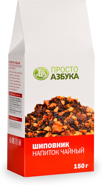 Чай фруктовый «Шиповник», «Просто Азбука», 150 г, Россия