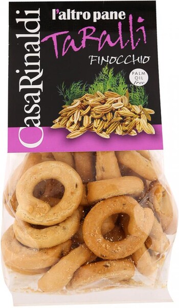 Хлебцы Casa Rinaldi Таралли классические с укропом 0,2кг