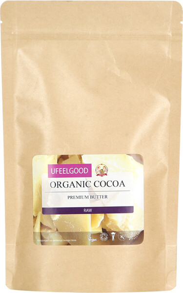 Какао масло Ufeelgood органик, 200г