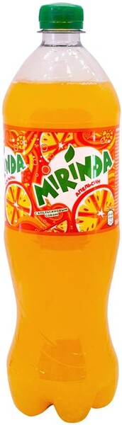 Газированный напиток Mirinda апельсин 1 л