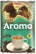 Напиток кофейный растворимый 3 в 1, MacCoffee, карамель, 10 пакетиков, 180 г