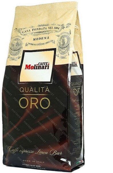 Кофе Caffe Molinari в зернах  ORO ОРО  упаковка 1кг