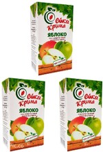 Сок «Соки Крыма» яблочный осветленный прямого отжима, 1 л