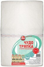 Bagi / Тряпка для пола Bagi вискоза 50х80 см белая