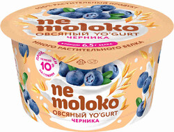 Продукт ОВСЯНЫЙ «YO`GURT» ЧЕРНИКА Nemoloko